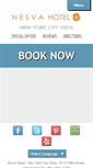 Mobile Screenshot of nesvahotel.com